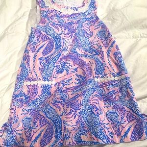 Lilly Pulitzer girls shift dress, gentle wear